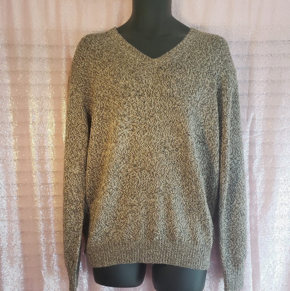 Baby Alpaca Men's V - Neck Pullover Sweater🦙🇧🇴